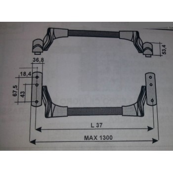 cisa 59607.10 ofr maniglione antipanico