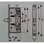 yale corni 456906519 dx elettroserratura