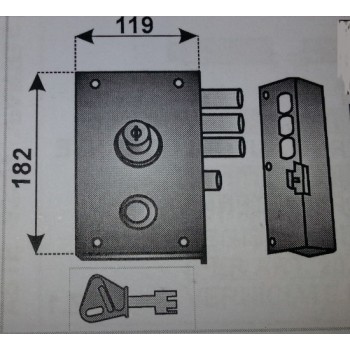mottura 30.012 dx serratura 30012 dx