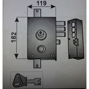 mottura 30.032 dx serratura 30032 dx