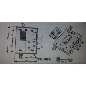 mottura 89nr471grs serratura