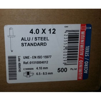 rivetti 4x12 alluminio